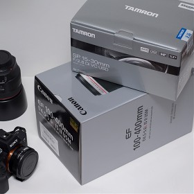 ĳ 100-400mm L is mk2 (2) & Ž 15-30mm F2.8 vc