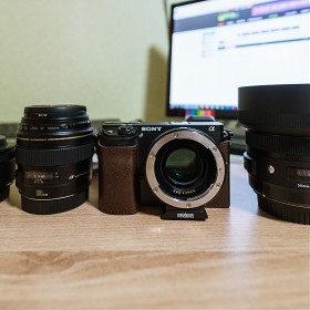 Ÿ Canon EF to Emount T Speed Booster ULTRA ̰ Դϴ.^^